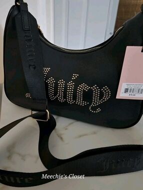 NWT Juicy Couture Black Obsession Crossbody Bag Exclusive pls read description